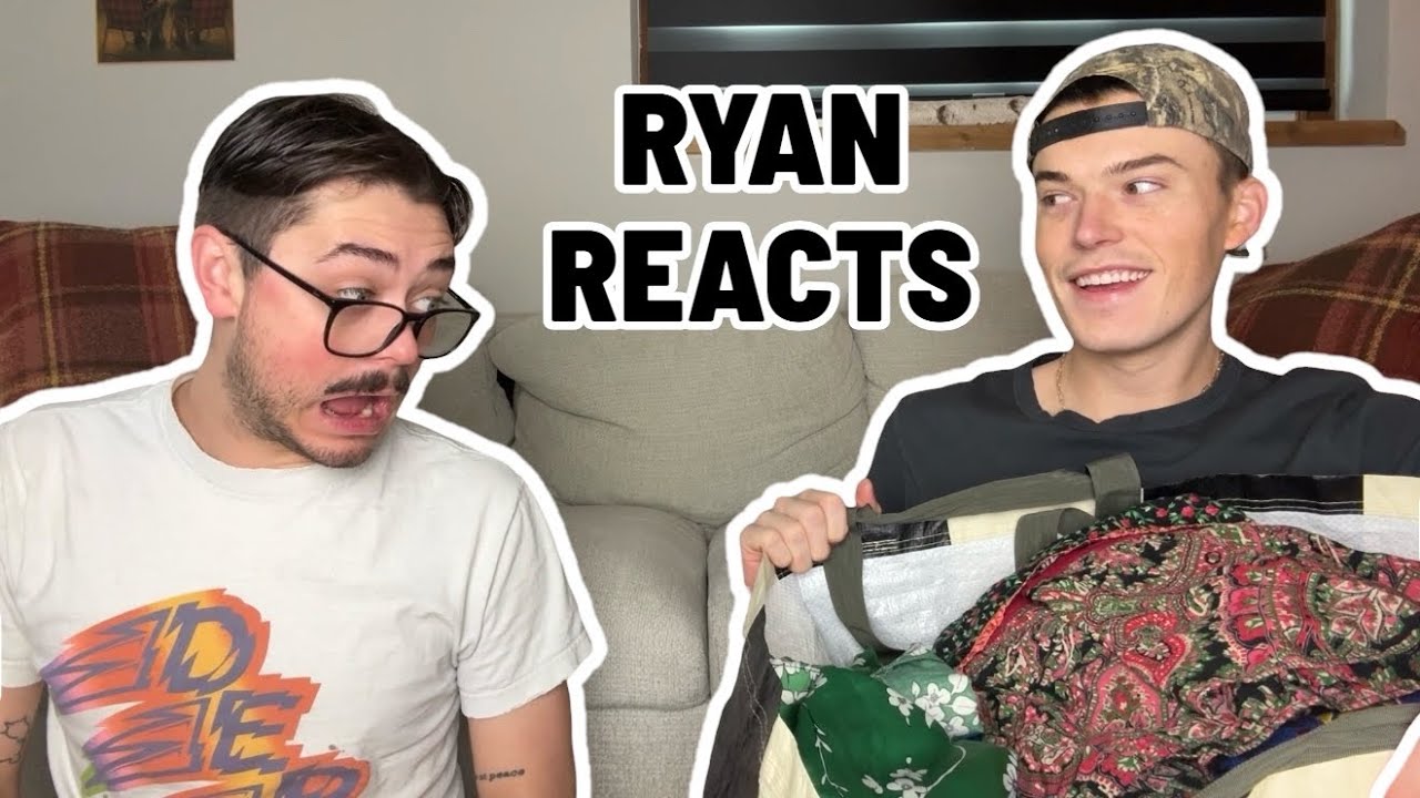 Goodwill Bins Thrift Haul to Resell on Poshmark + eBay! Ryan Reacts to My Finds!