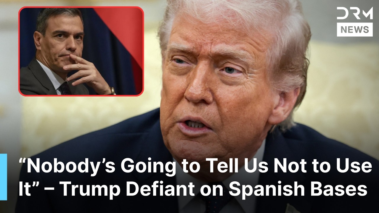 &ldquo;We&rsquo;re Going to Cut Off All Trade with Spain&rdquo; &ndash; Trump's Furious NATO Rant | DRM News | AC1F