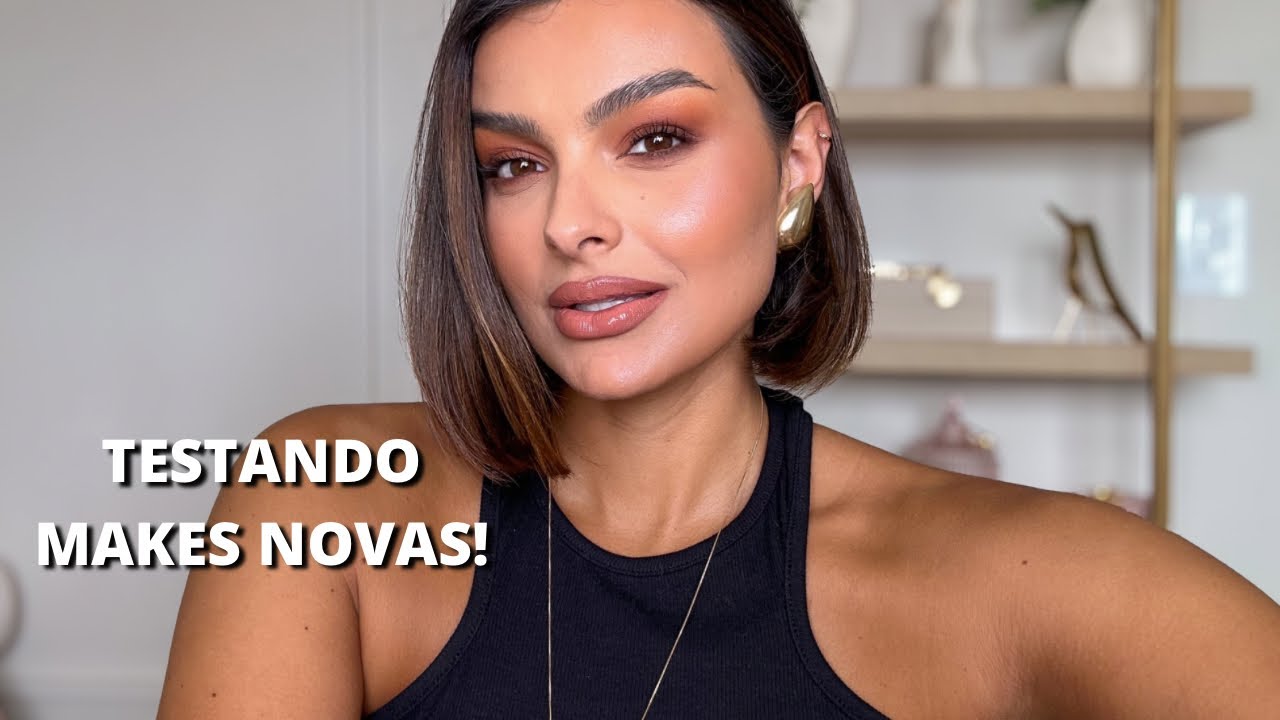 TESTANDO MAKES NOVAS: OCEANE, NIINA SECRETS