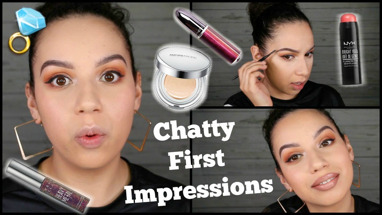 Magnetic Lashes? Engaged? Chatty First Impressions! | ChristineMUA