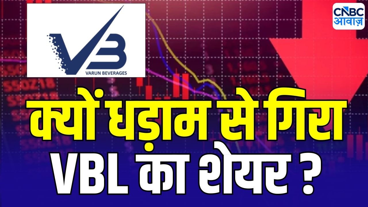 Varun Beverages Share Fall : VBL में क्यों आई जोरदार गिरावट ? | Accident of the Day | Stock Crash