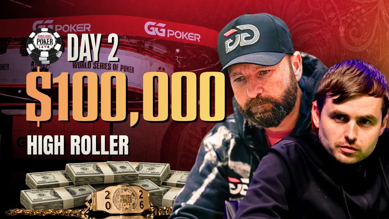 $100,000 NLH High Roller - Day 2 | World Series of Poker