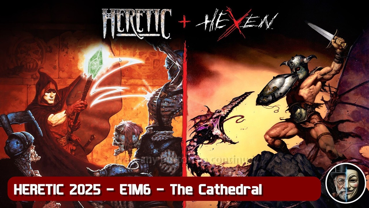 Heretic 2025 - E1M6 - The Cathedrall