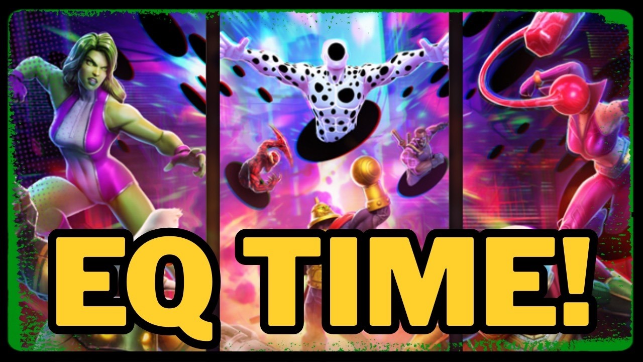 EQ Time! Let's Go! Heroes! Contest Of Champions!