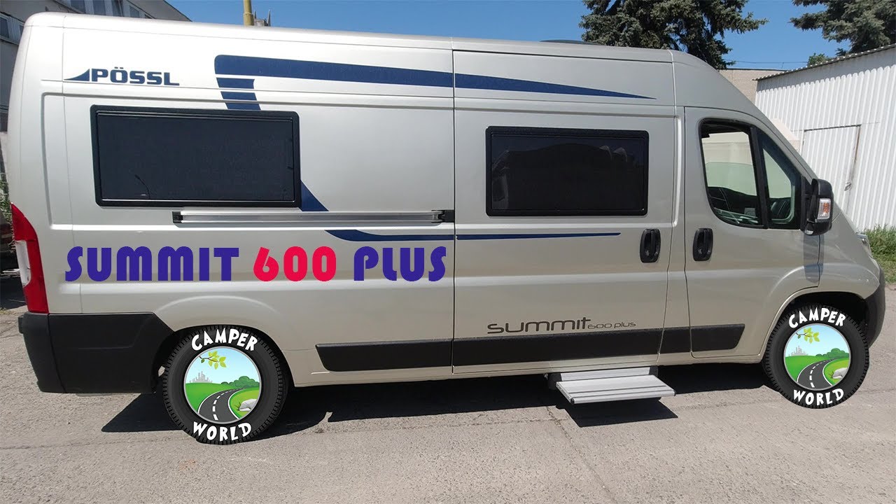 FRISSÍTETT INFÓK.Camper World. Lakóautó bemutató. PÖSSL Summit 600 Plus. Furgon típusú lakóautó .