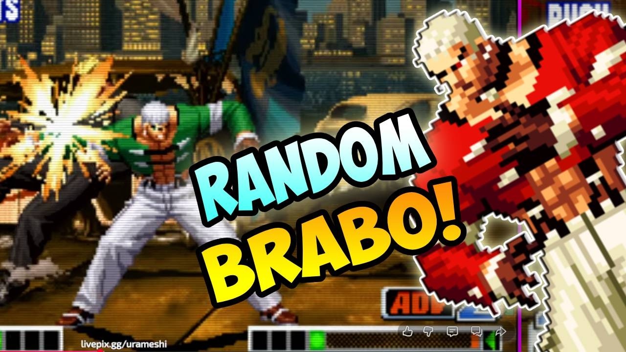 O  OPONENTE NIVEL ALTO NO RANDOM , MUITAS JOGADAS BONITAS DESAFIO INSANO NO KOF 98 !
