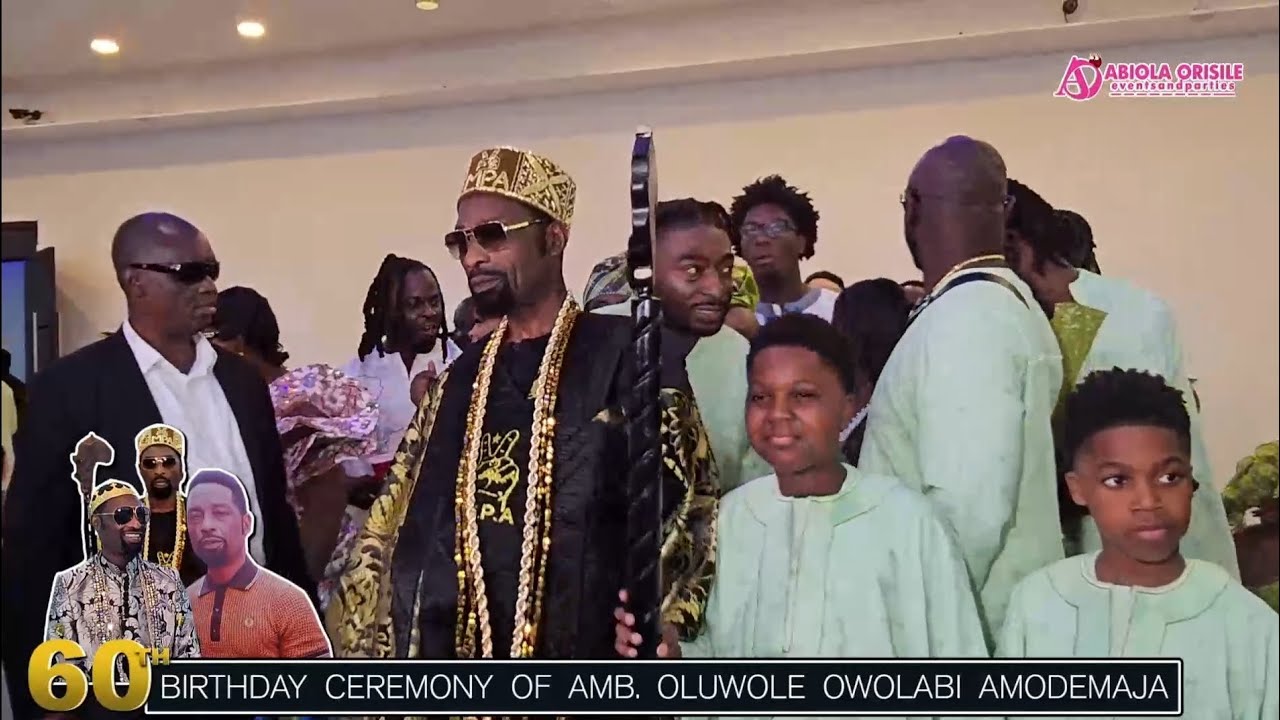 Popular London Socialite/Moonshine Lounge CEO London, Amb. Wole Amodemaja Holds Classy 60th Birthday