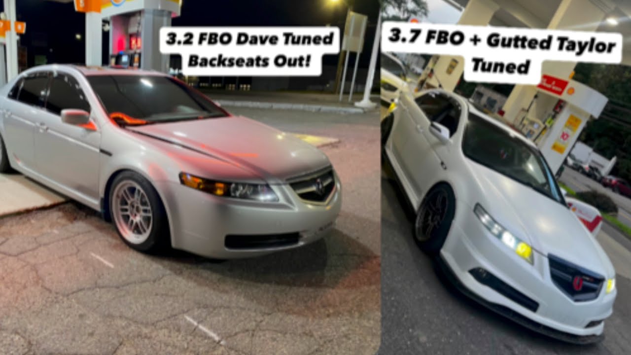 J37 Swap TLs FBO TUNE Vs MY 3.2 FBO + TUNED* Both Hondata 💨🔥 Good Runs!!