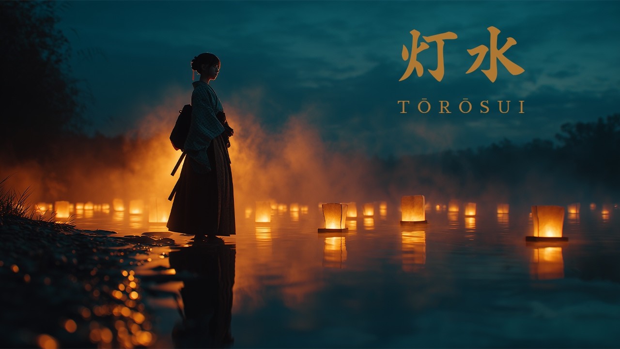 TŌRŌSUI（灯籠水） — Japanese Zen Music Where Lanterns Drift on Silent Water