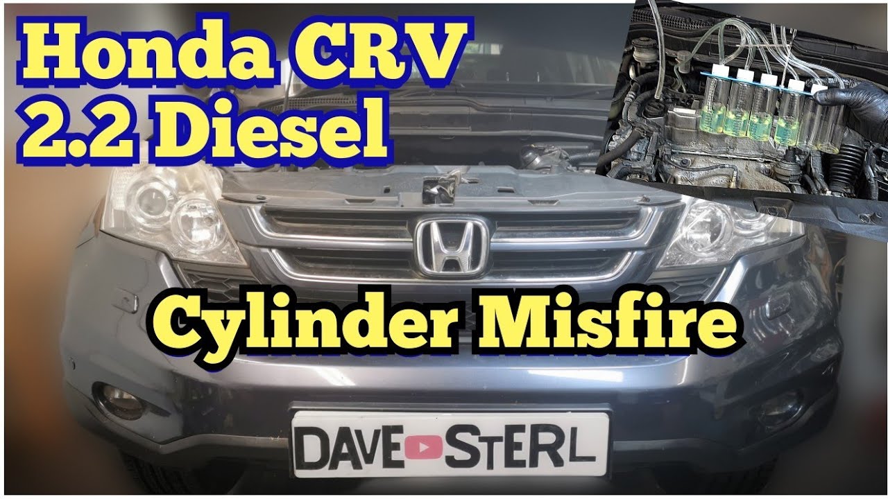 Honda CRV 2.2 iDTEC, Poor Running. P0304 Cylinder Misfire
