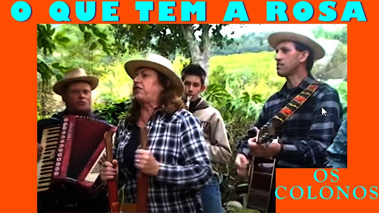 O QUE TEM A ROSA-OS COLONOS