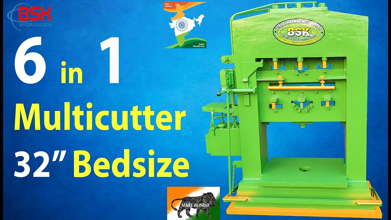 6 in 1 Cutting press ! Hydraulic Press Machine ! 9859410002 , 9872361193