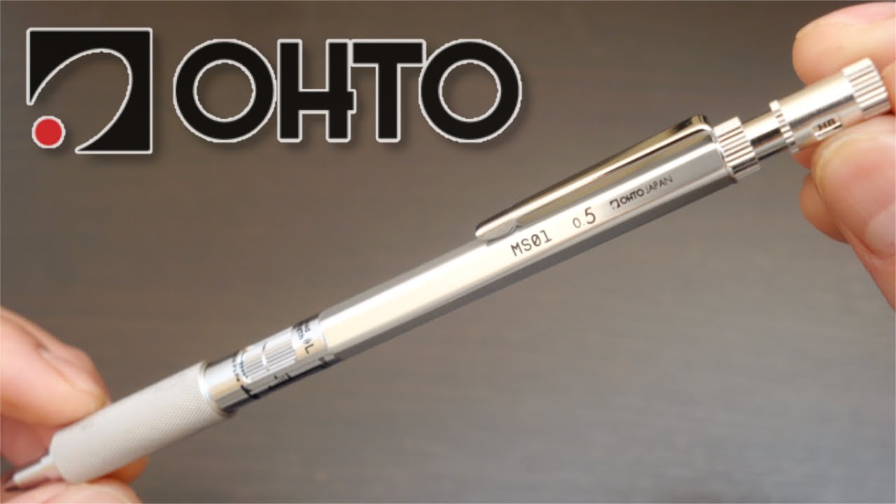 Ohto MS01 Mechanical Pencil ✍️ Best Budget Drafting Pencil? [ASMR Unboxing]