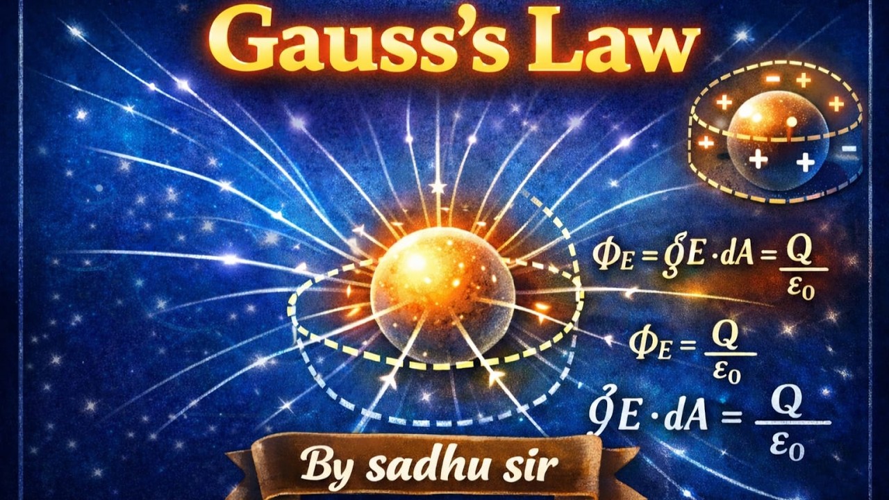 CLASS 12 PHYSICS APPLICATION OF GAUSS