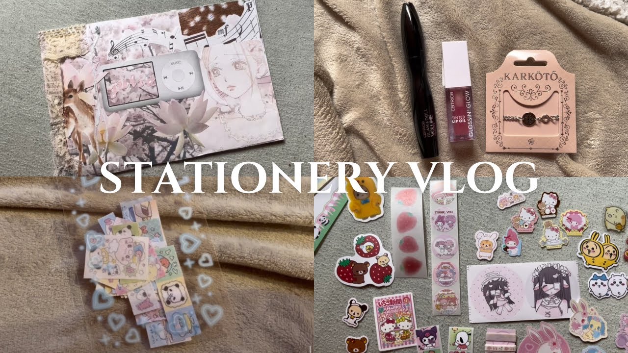penpal opening&organizing my stationery
