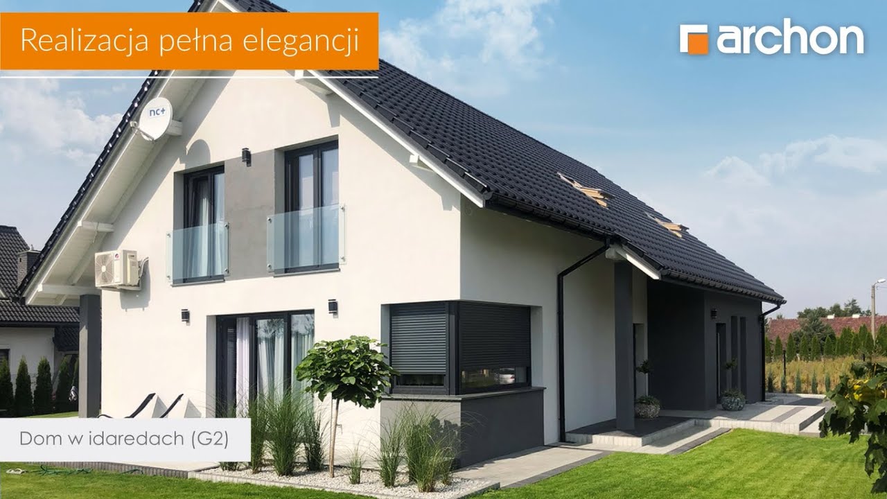Dom w idaredach (G2) &ndash; Piękna realizacja I ARCHON+ Projekty Dom&oacute;w