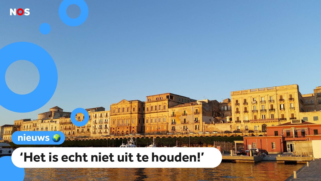Nog nooit zo warm in Europa: 48,8 graden op Italiaans eiland