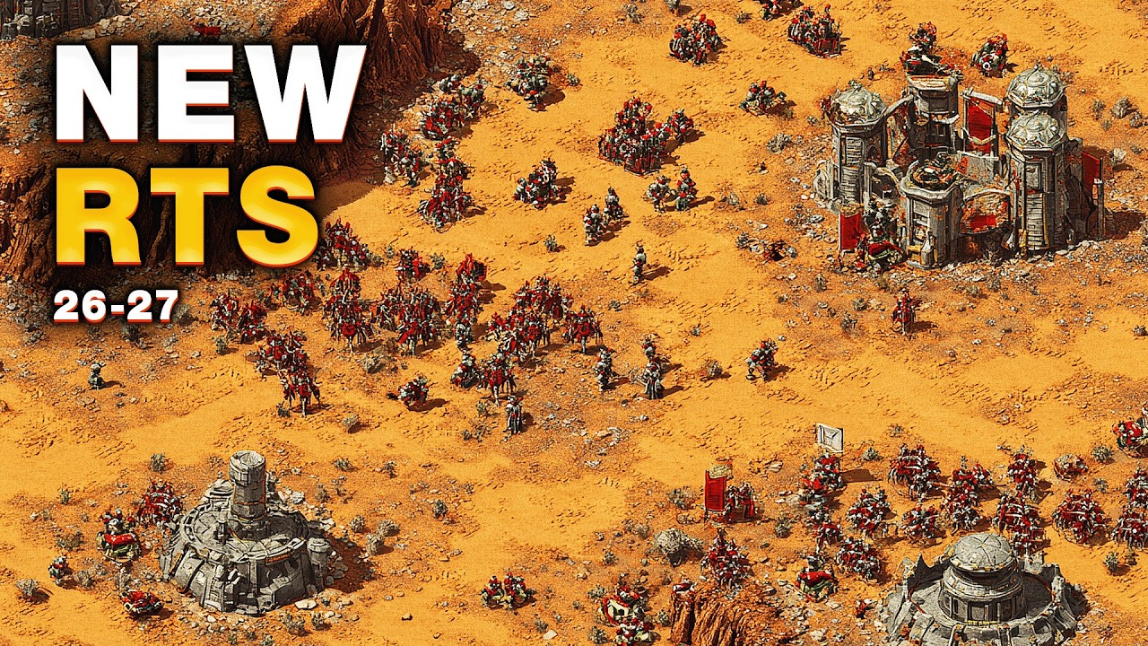 Top 18 NEW UPCOMING RTS Games 2026-27