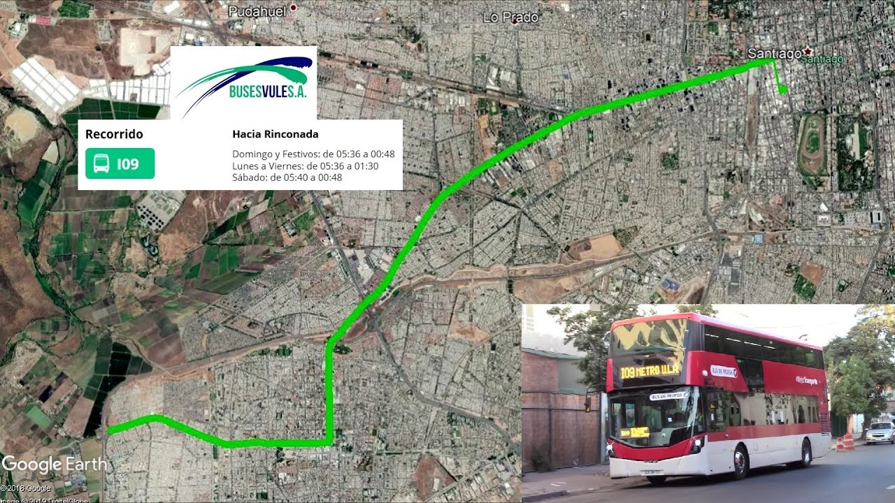 [Buses Vule] Linea I09- (M) U.L.A. ➜ Rinconada