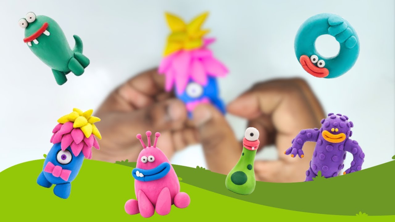 How to Make Hey Clay Monsters || With Foam Clay or Air Dry Clay || #cloneartist #art #clay