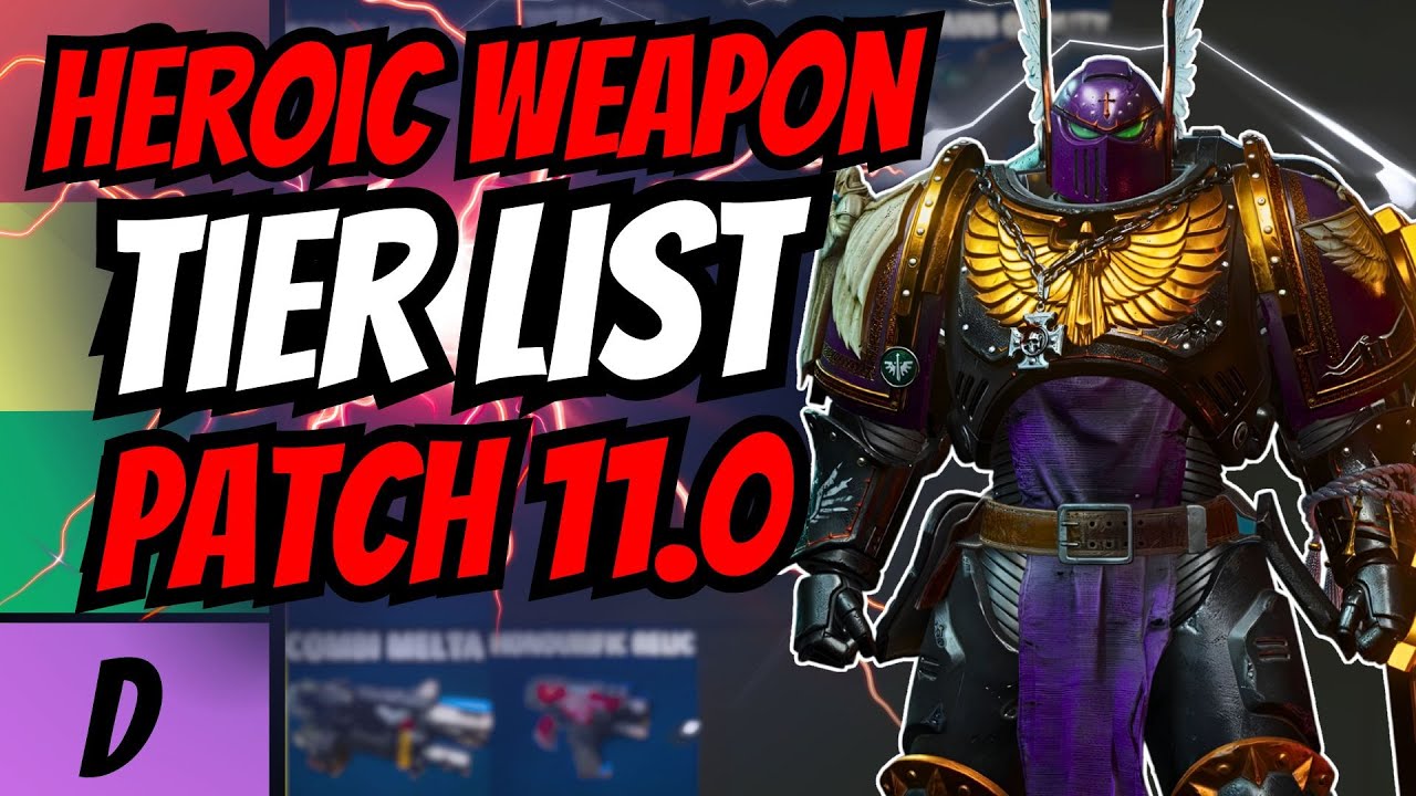 RANKING Every Heroic Weapon in Space Marine 2(Tier List)