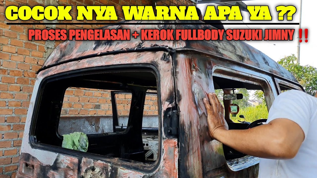 PROSES KEROK TOTAL BODY SUZUKI KATANA‼️#part1