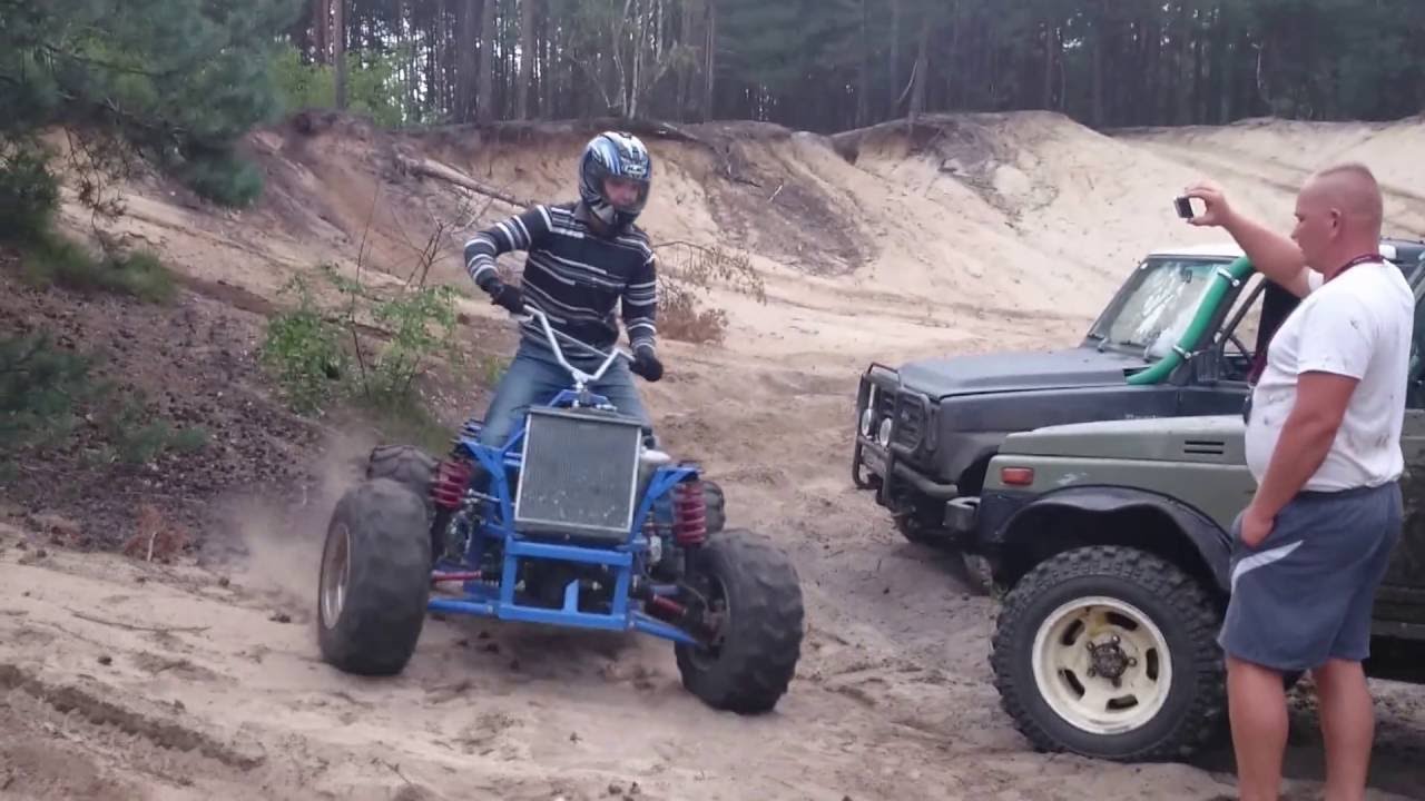 Quad 4x4 samoróbka/  ATV 1500c / Honda- d15b2
