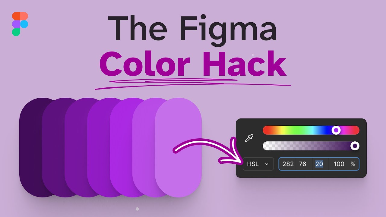 Figma HSL Trick: Easily Make Color Variations