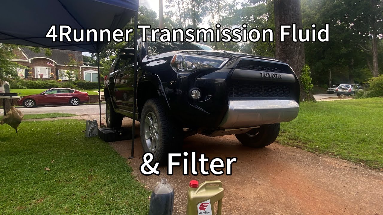 Toyota 4Runner Transmission Fluid and Filter Change | 2010-2024
