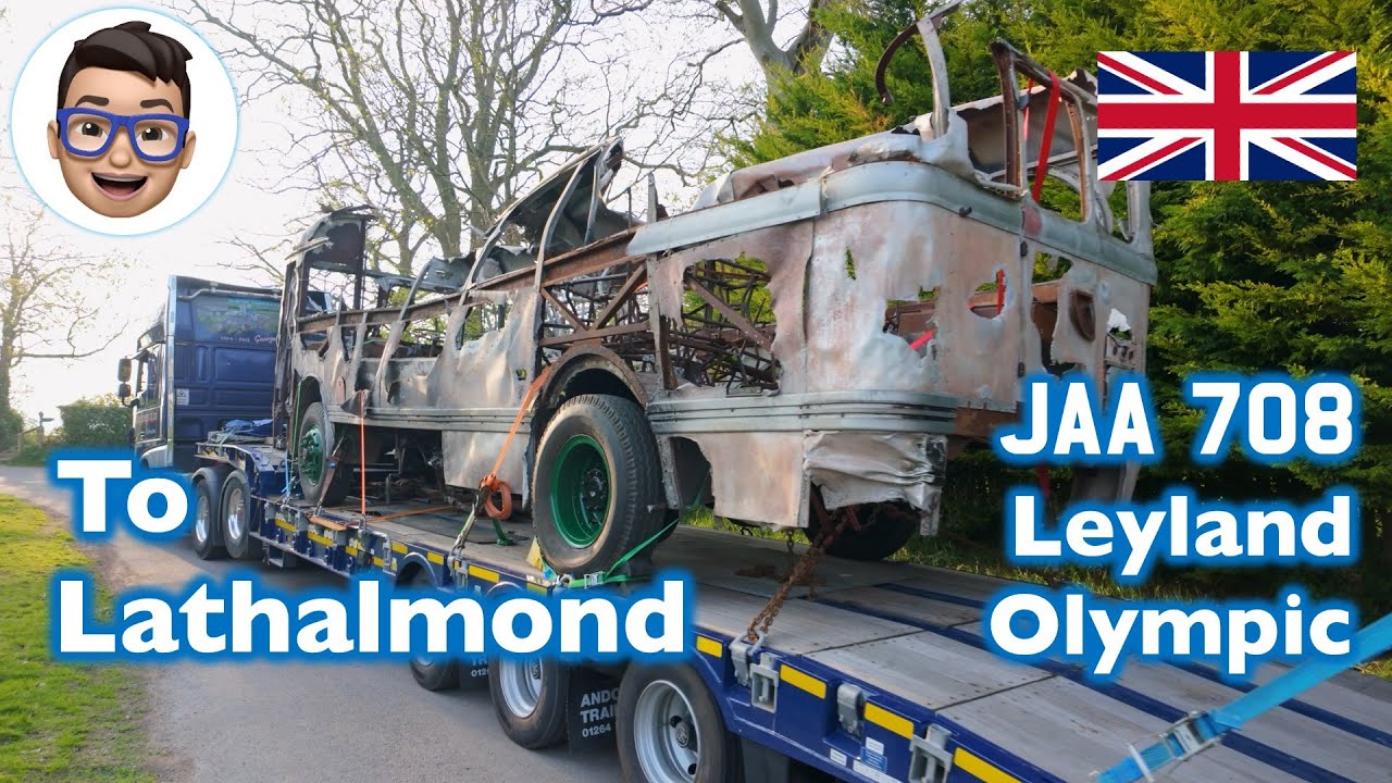 JAA 708 Departed from Winchester to Lathalmond | Friends of King Alfred Buses
