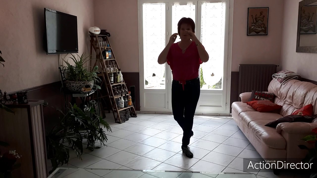 DROP SNAP Line Dance Niveau Avancé - cours à la maison