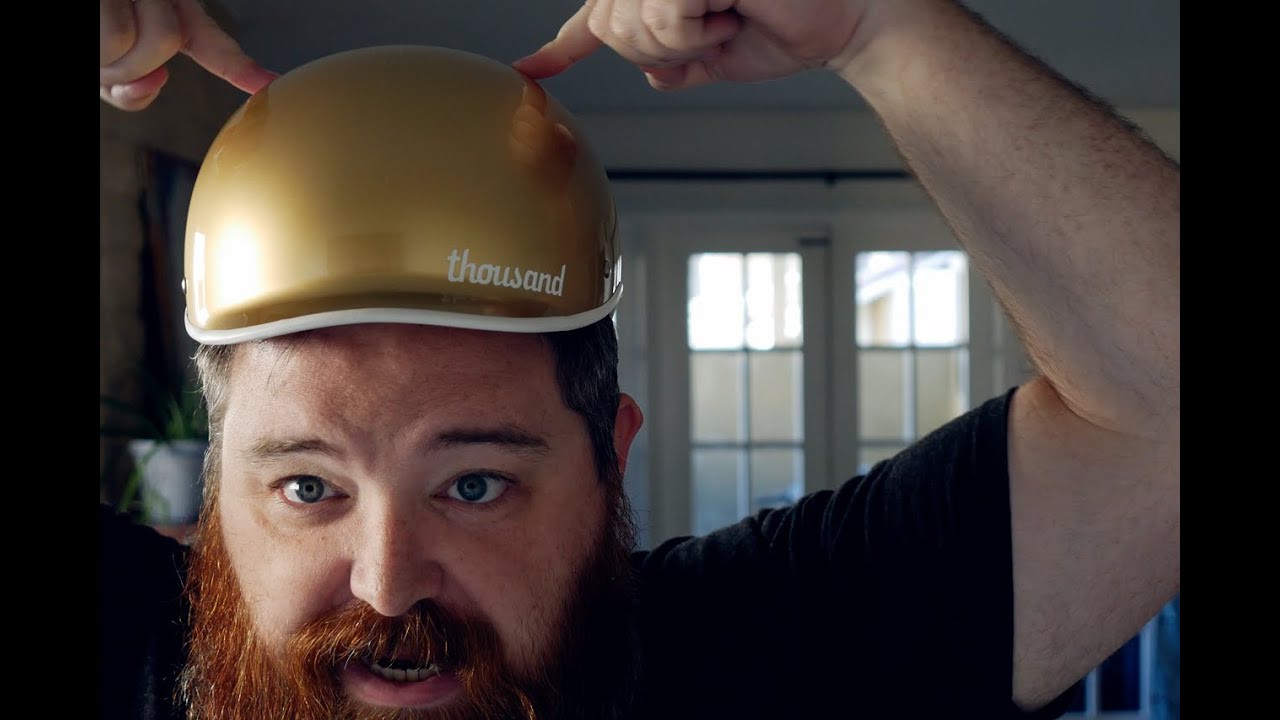 Big Head, Tiny Helmet, my Thousand Bike Helmet story.