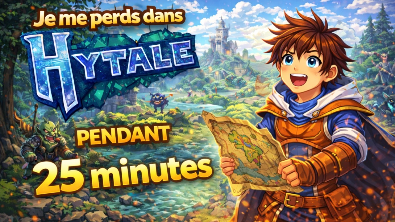 Je me perds dans hytale pendant 25 minutes