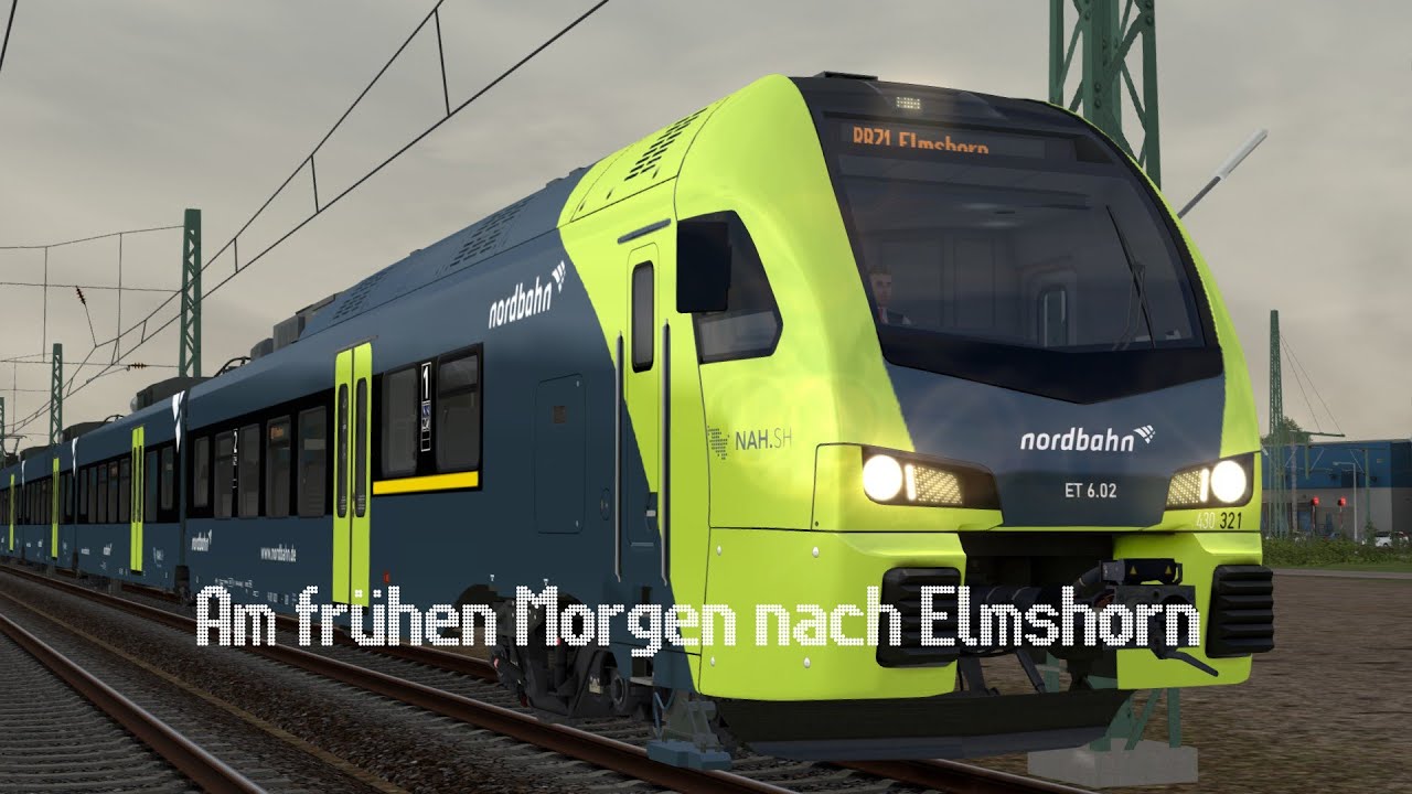Mit der Nordbahn nach Elmshorn - Train Simulator Classic