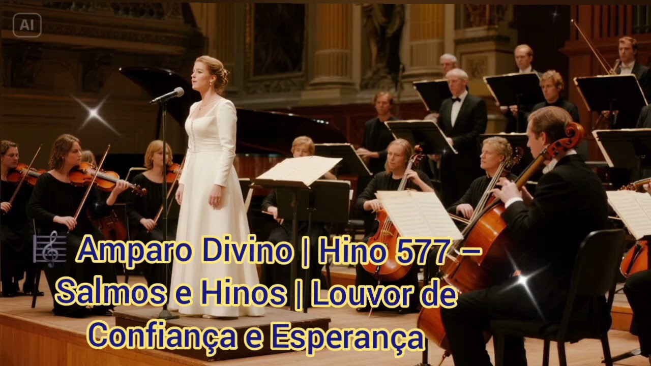 🎼 Amparo Divino | Hino 577 – Salmos e Hinos | Louvor de Confiança e Esperança