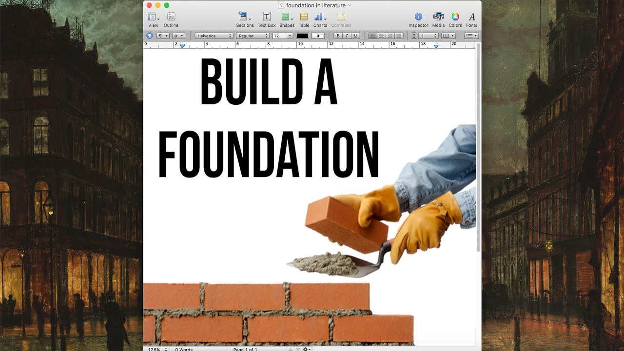 How to develop a foundation in literature (6 steps) | Literature In The Dark