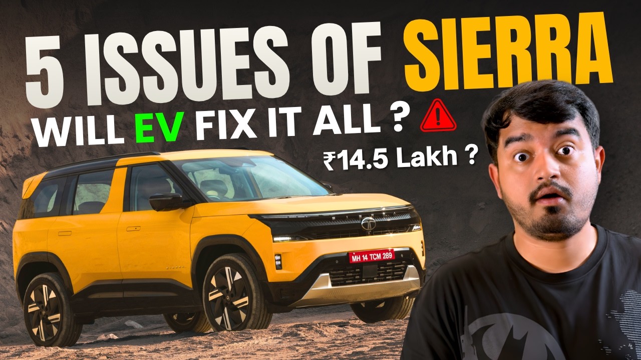 Tata Sierra EV ₹14.5L?? Will EV Fix All Sierra Issues?? 🤯🔋