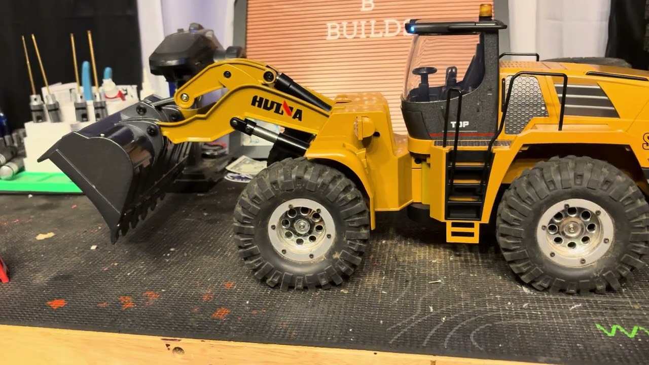 Huina 1583 and tire mods 