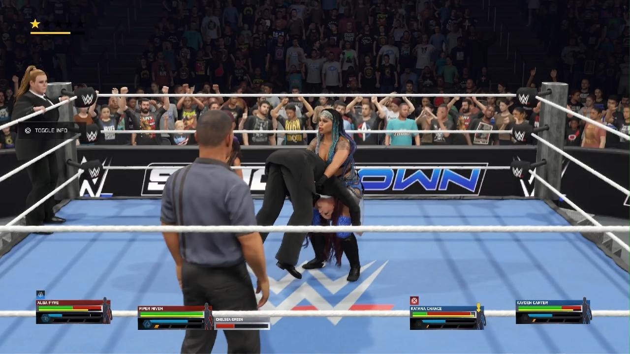 WWE 2K25 - Smackdown | Part 2 | Secret Hervice Vs Katana Chance & Kayden Carter