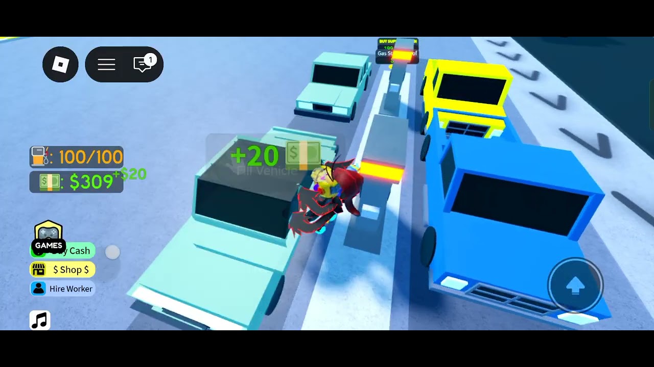 Playing pump station in Roblox|😮 