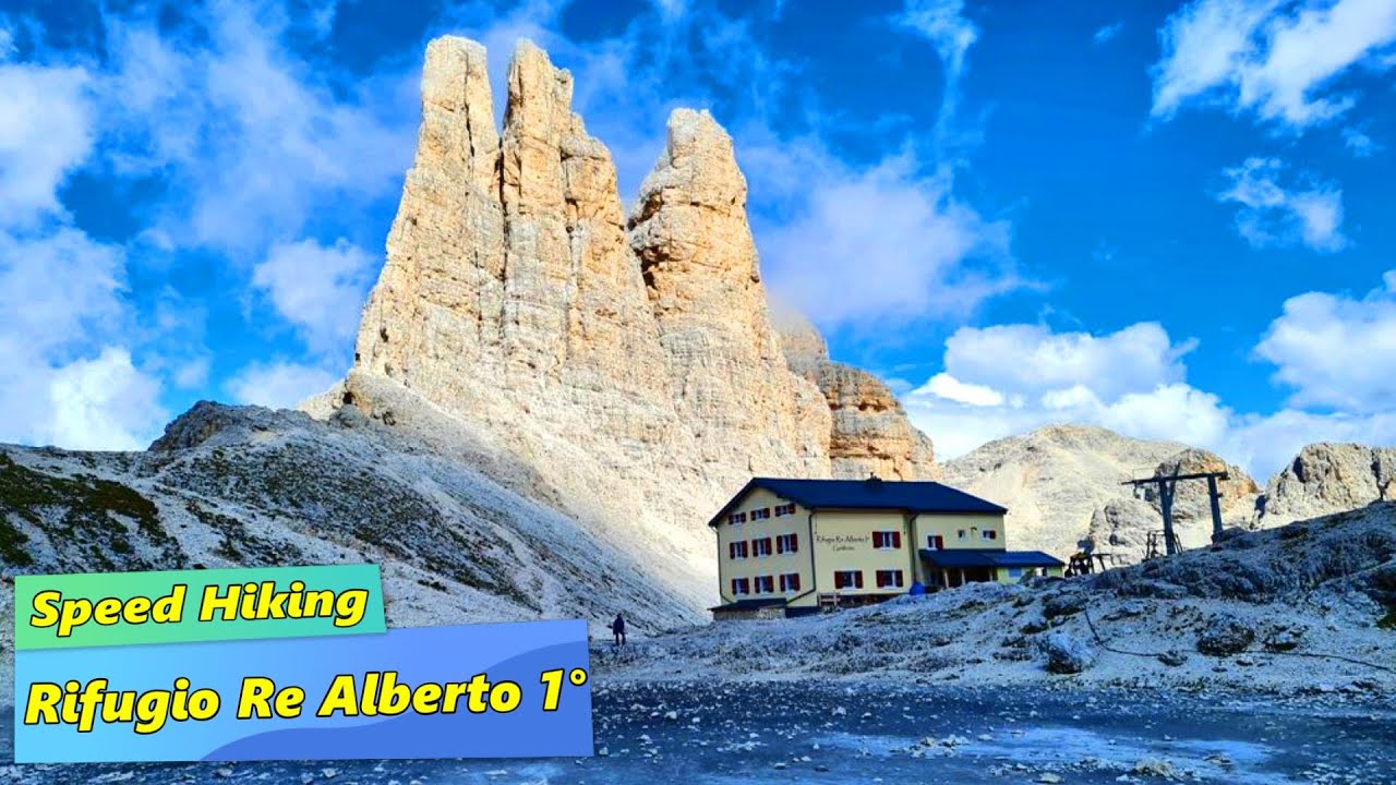 Speed Hiking in Val di Fassa: Ciampedie - Rifugio Re Alberto 1°(Slideshow & Relaxing Music)