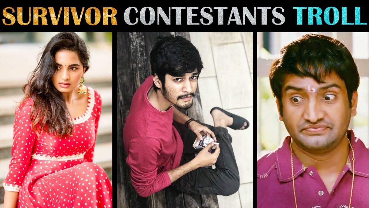Survivor 16 Contestants Troll | Reality Show | List details | Zee Tamil | Arjun | Rakesh & Jeni 2.0