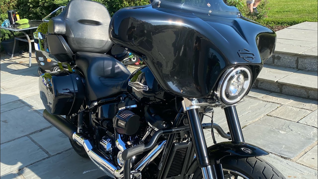Harley Sport Glide touring mods