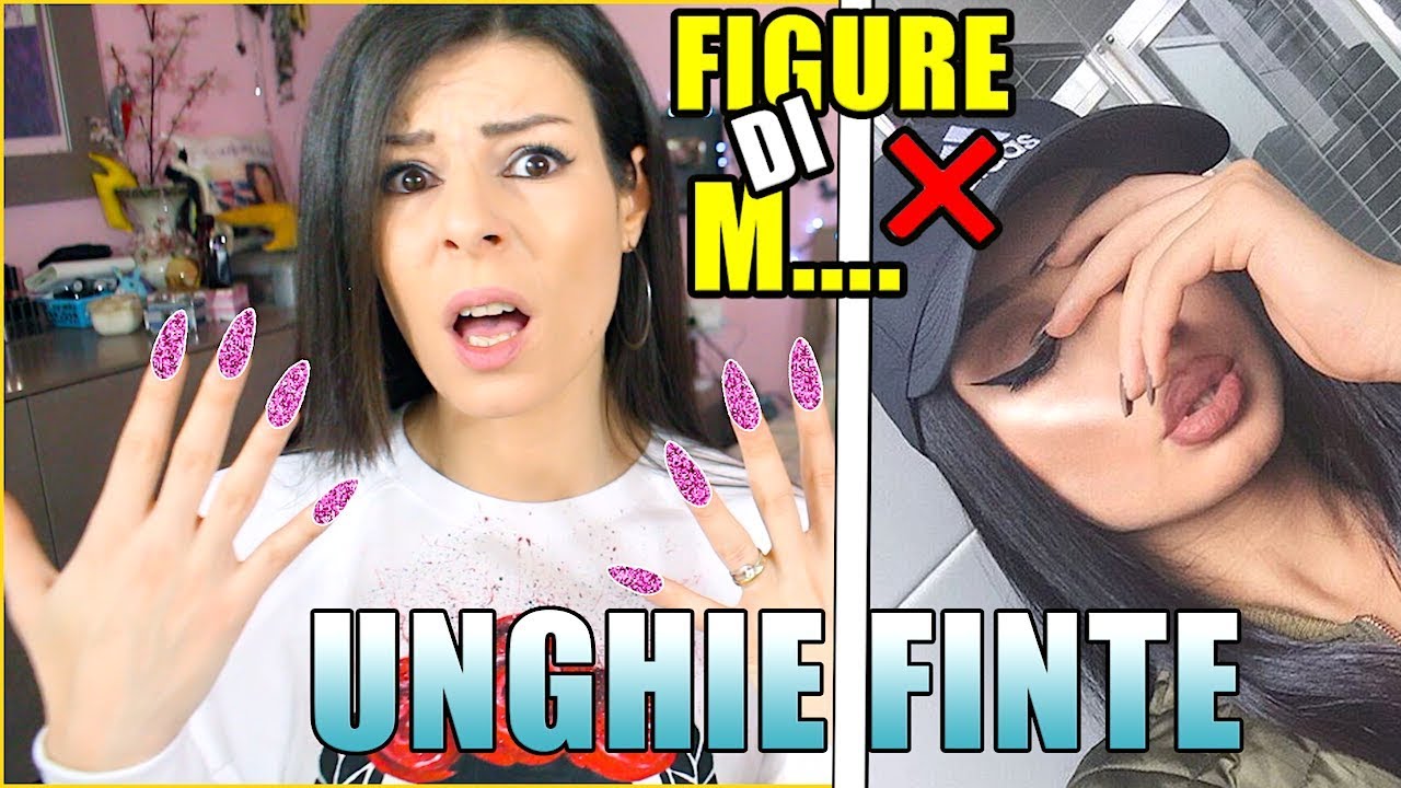FIGURE DI M.... con le UNGHIE FINTE e LUNGHE ❌ insegreto #90