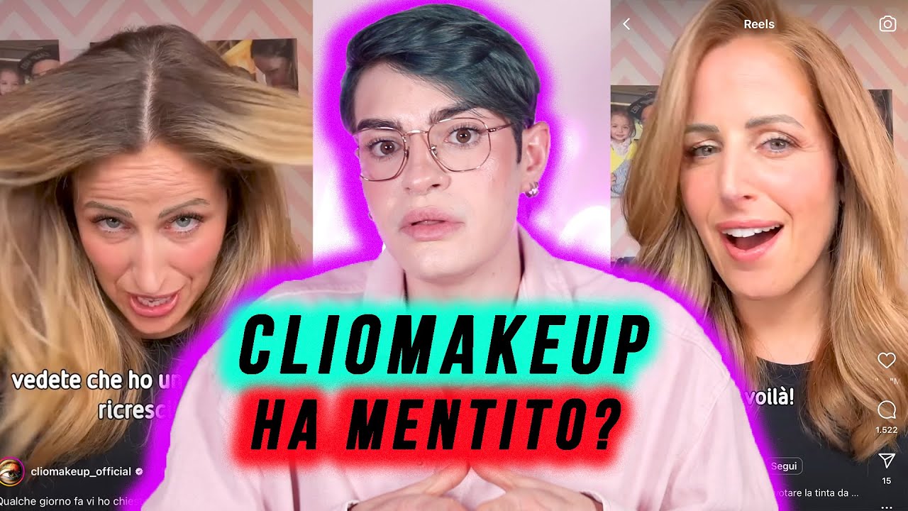 CLIOMAKEUP SI È VENDUTA?! PARRUCCHIERE REAGISCE AL COLORE DI CLIOMAKEUP!