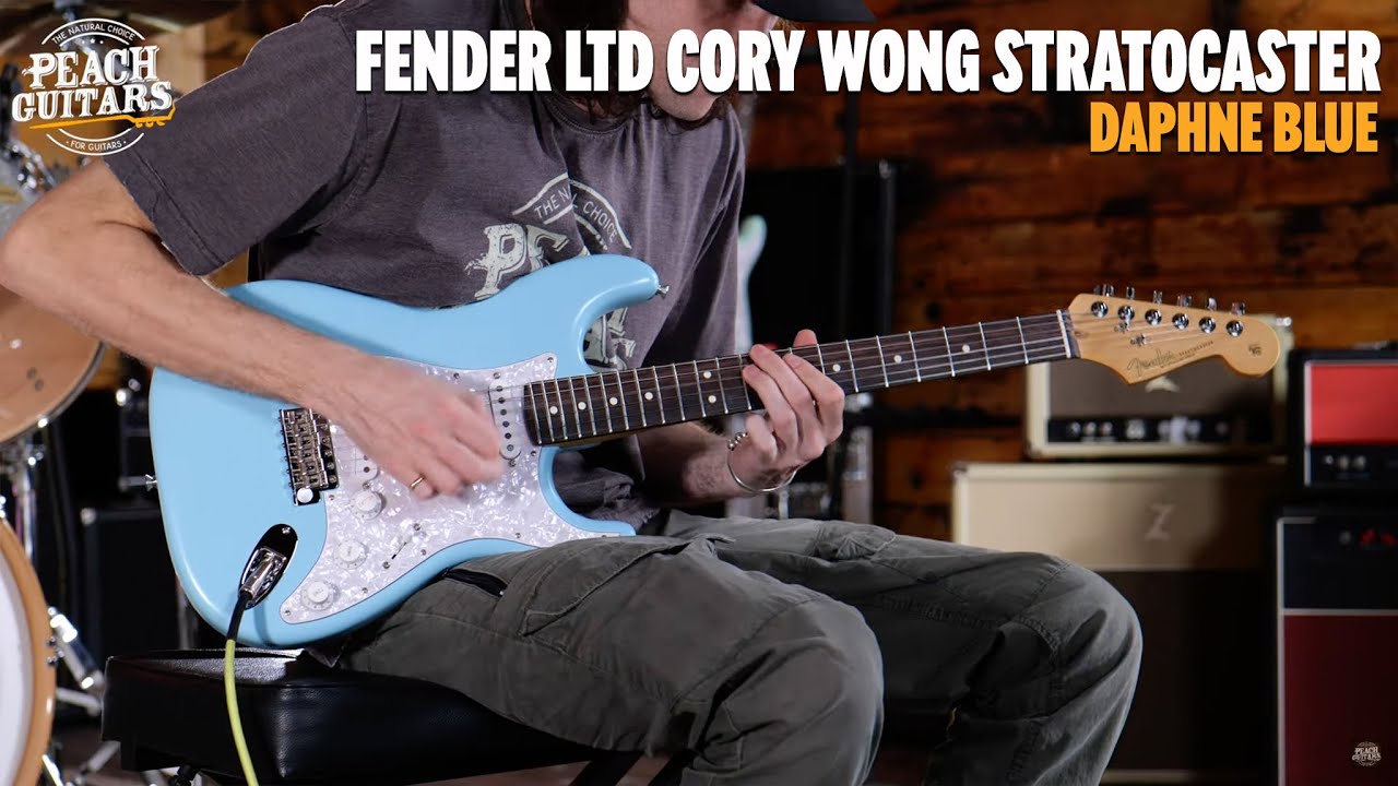 No Talking...Just Tones | Fender Limited Edition Artist Cory Wong Stratocaster | Daphne Blue