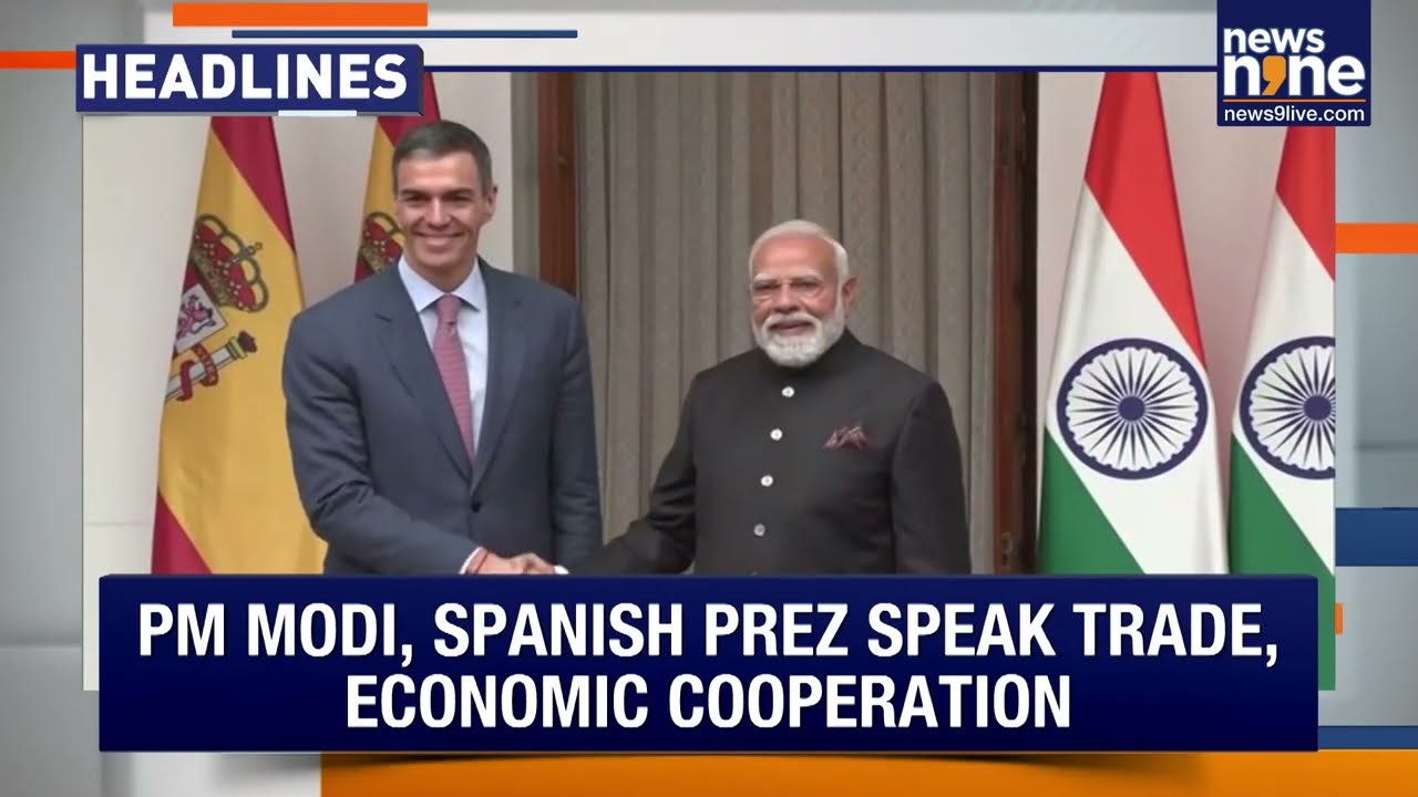 PM Modi Meets Spanish PM | AI Summit Row Deepens | Political Heat Across States | News9