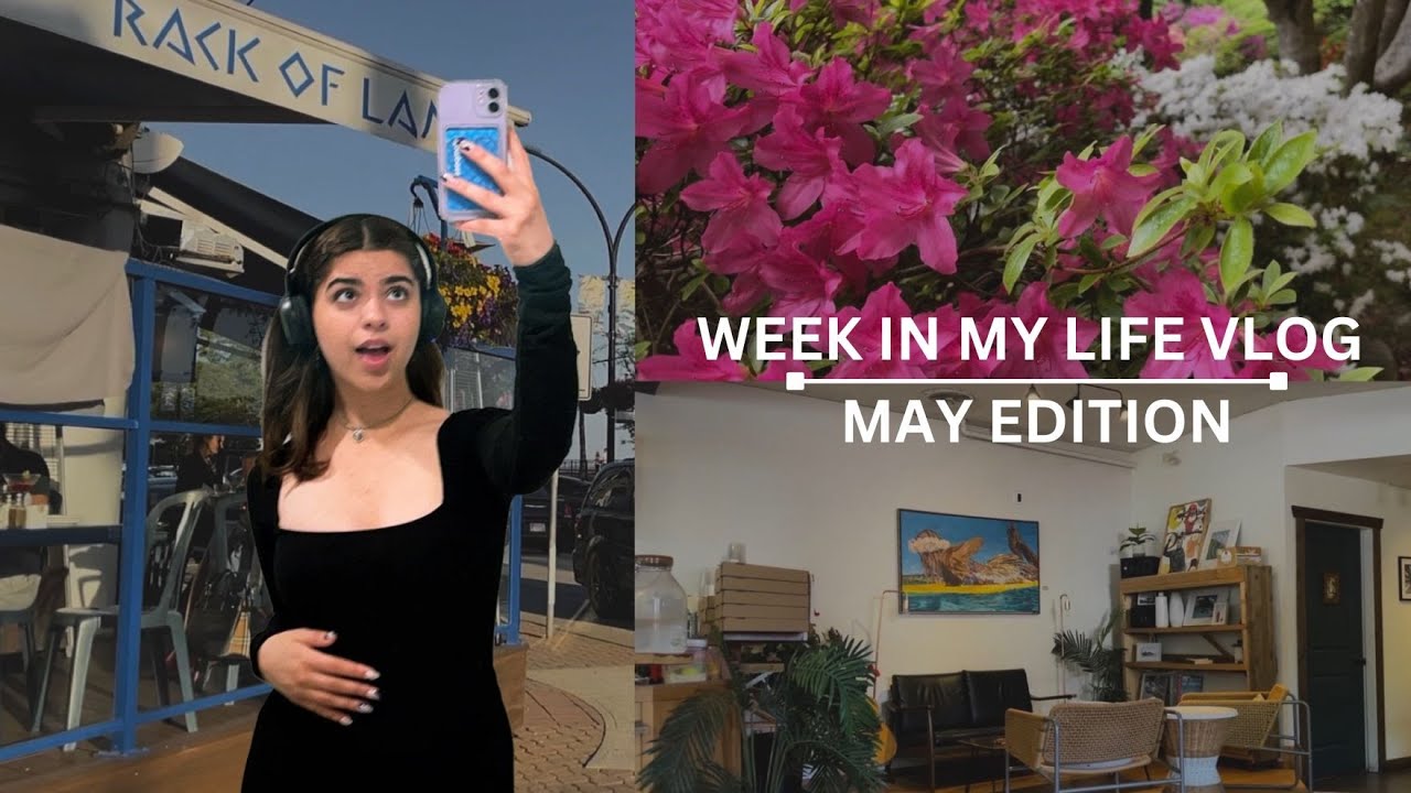 Week in my life: May edition! Co-op at UBC, Cafe hopping, & Waitressing