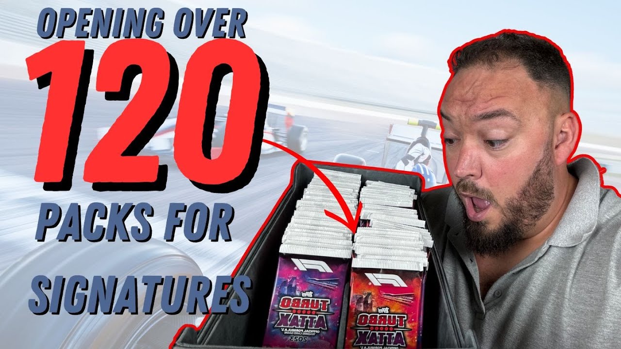 Opening Over 120 Packs of turbo attax 23 for signature styles!
