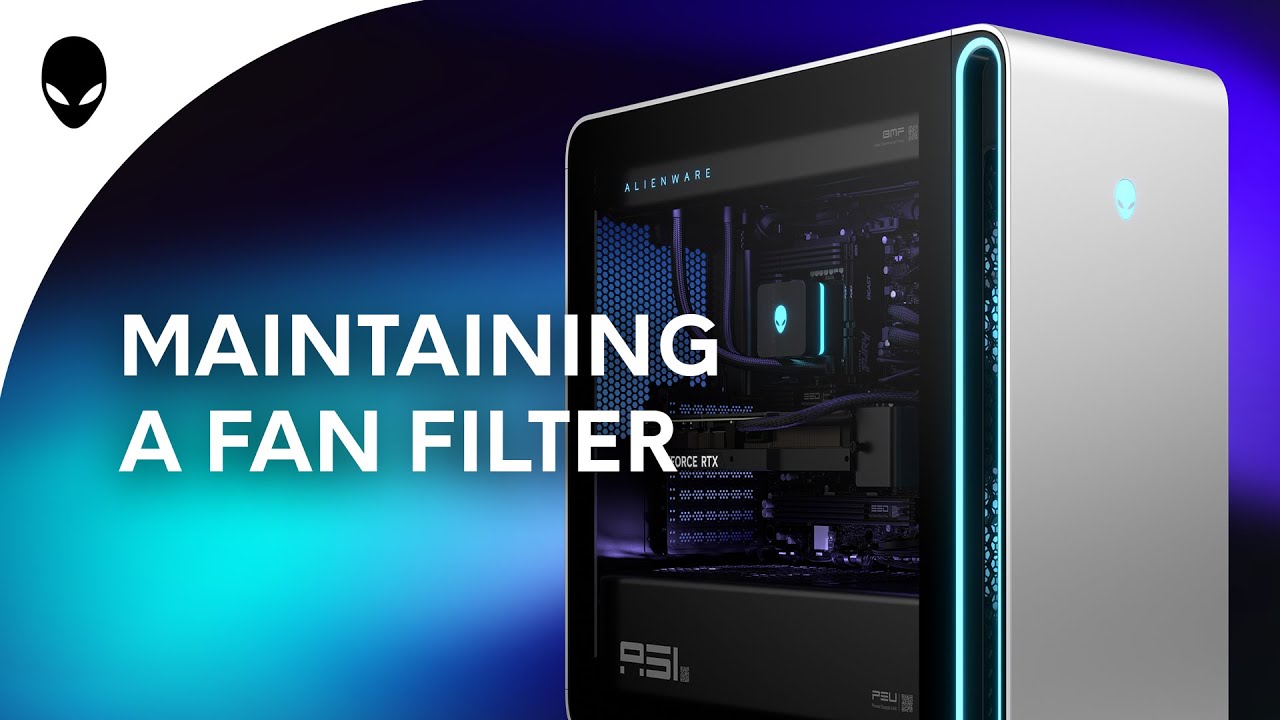 Alienware Area-51 AAT2250 Fan Filter Cleaning & Maintenance Guide